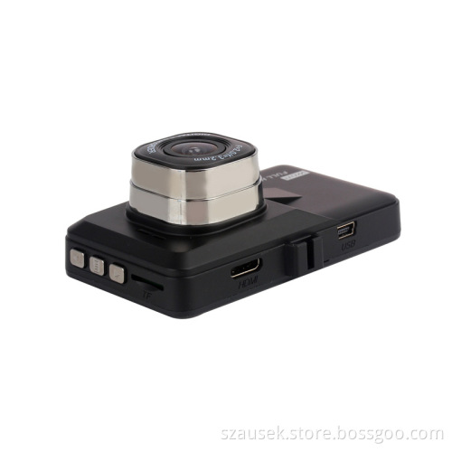Dual Camera Car DVR hd 1080p video resolution dual dash camera 3.0 inch screen dual car camera